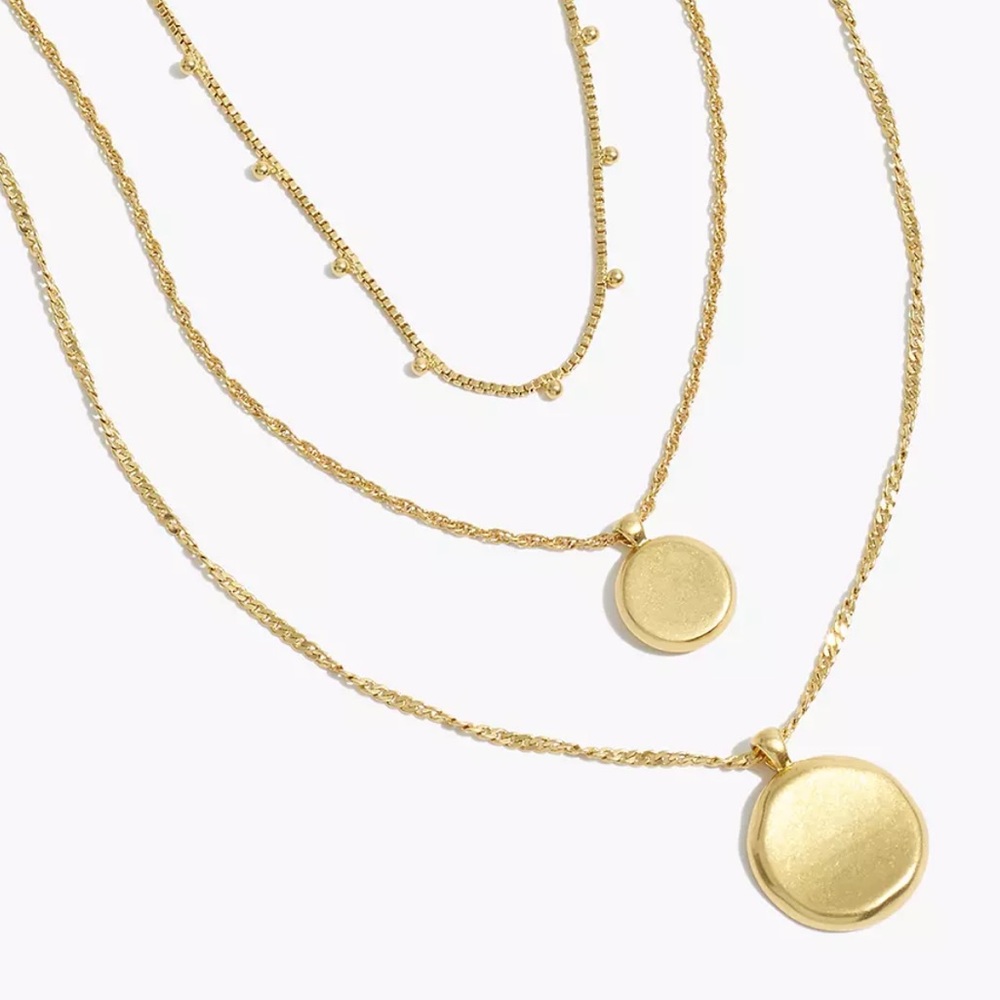 Madewell coin necklace set - NWT